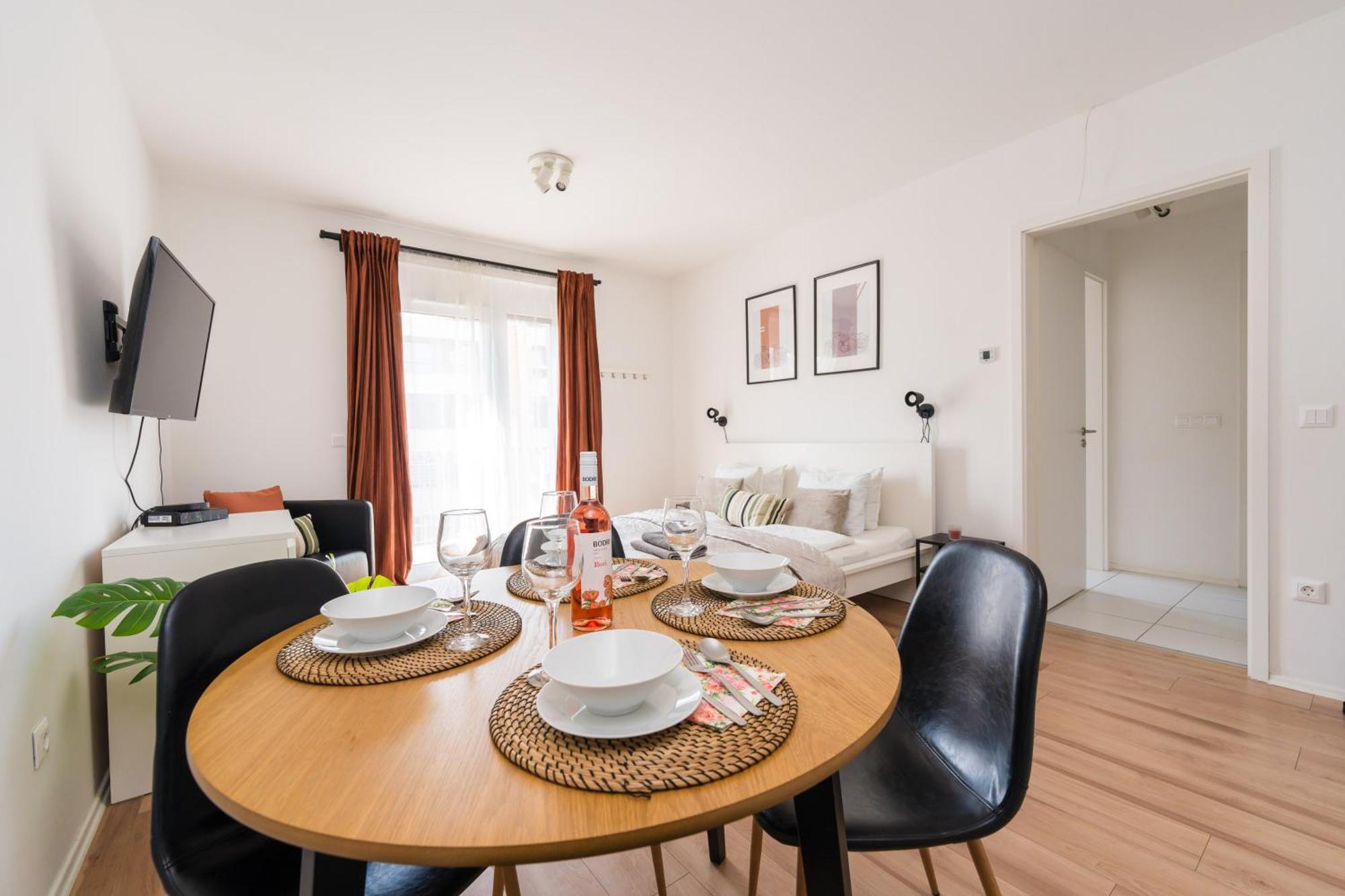 Brand New Modern Apartment-2 Rooms-Balcony-Garage Budapest Extérieur photo
