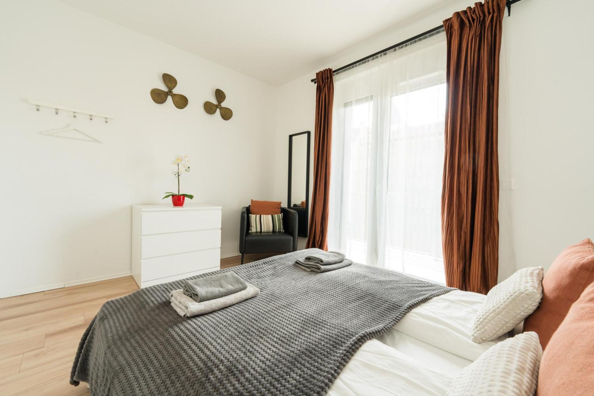 Brand New Modern Apartment-2 Rooms-Balcony-Garage Budapest Extérieur photo