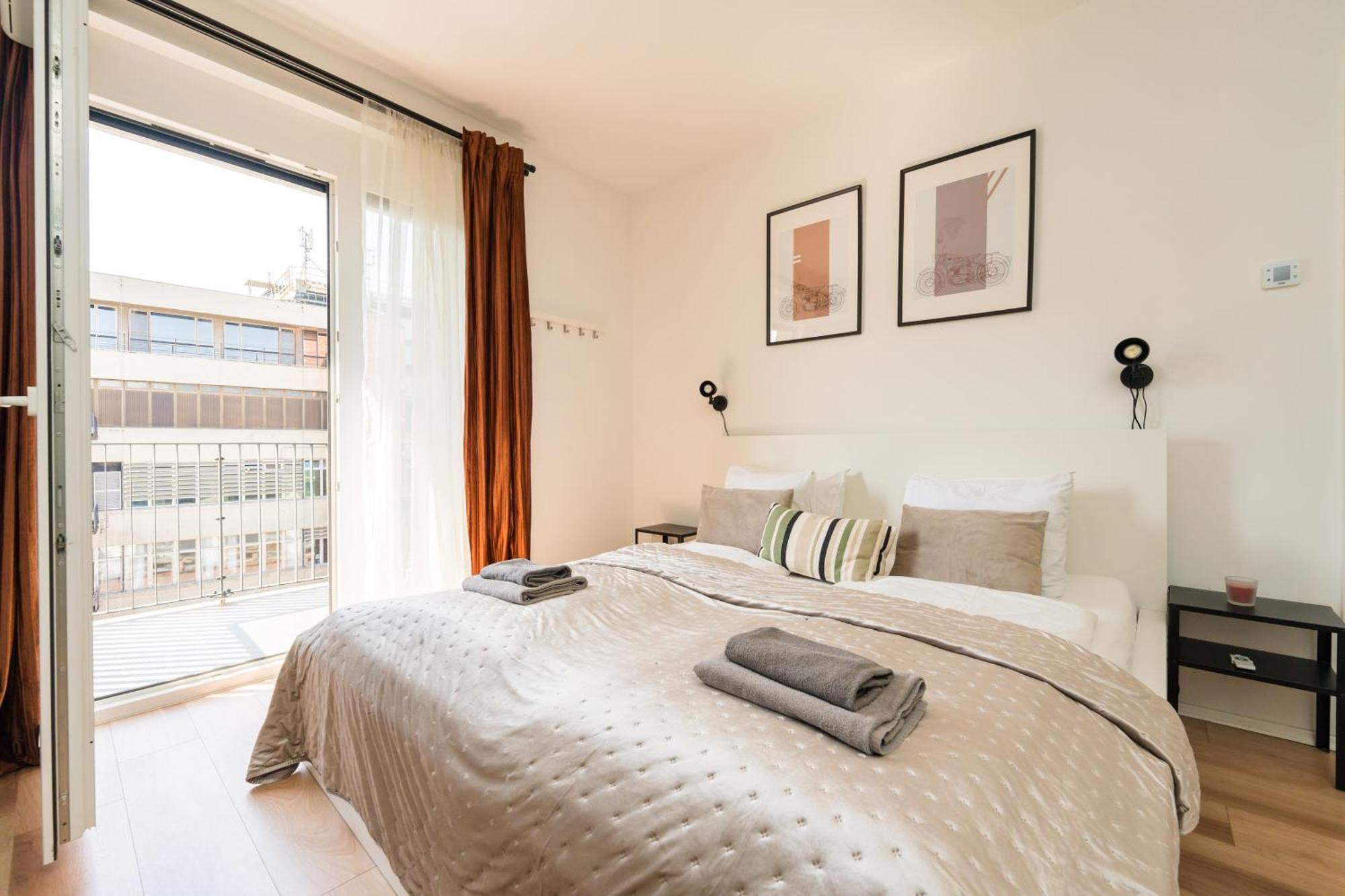 Brand New Modern Apartment-2 Rooms-Balcony-Garage Budapest Extérieur photo