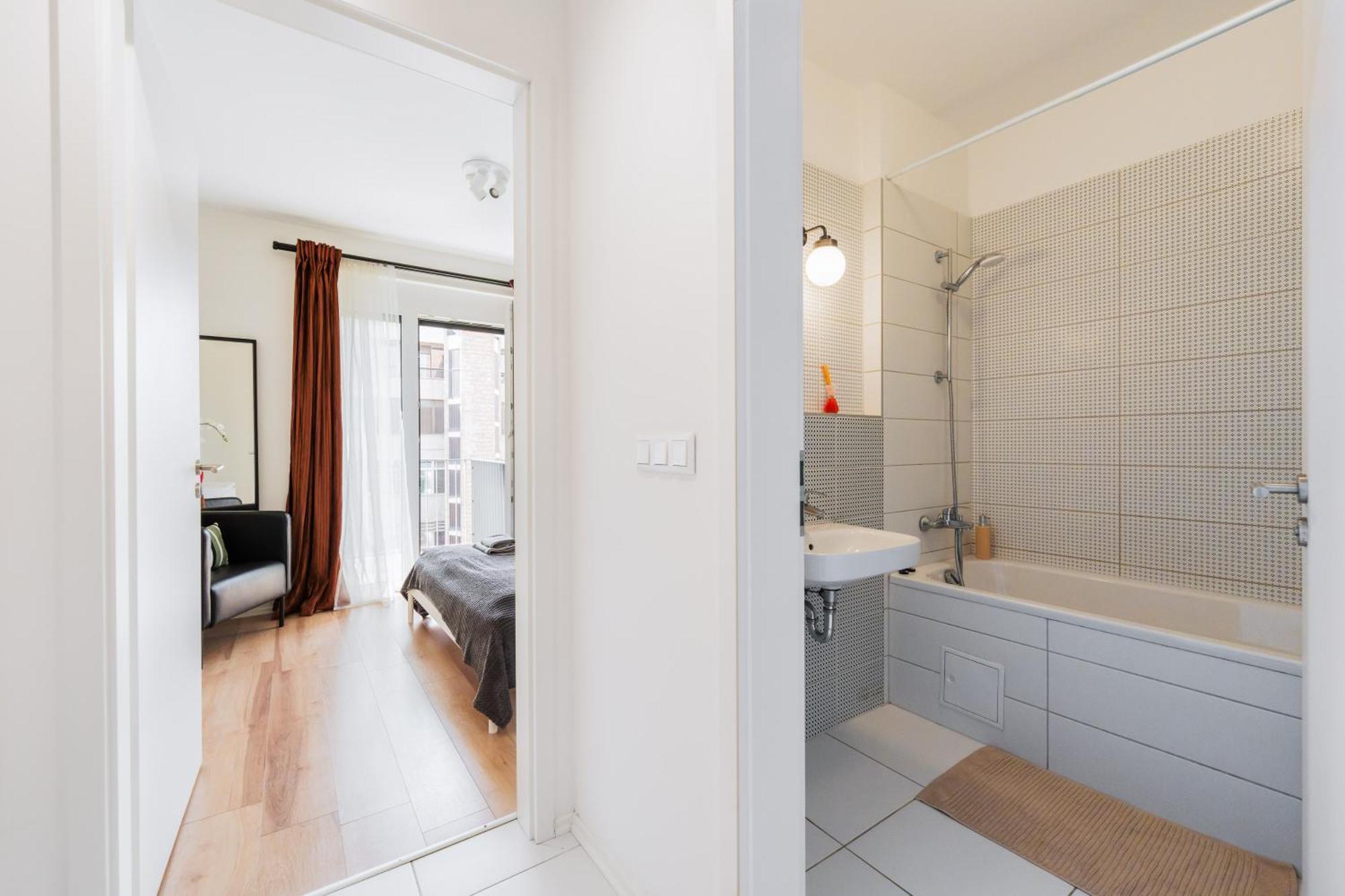 Brand New Modern Apartment-2 Rooms-Balcony-Garage Budapest Extérieur photo