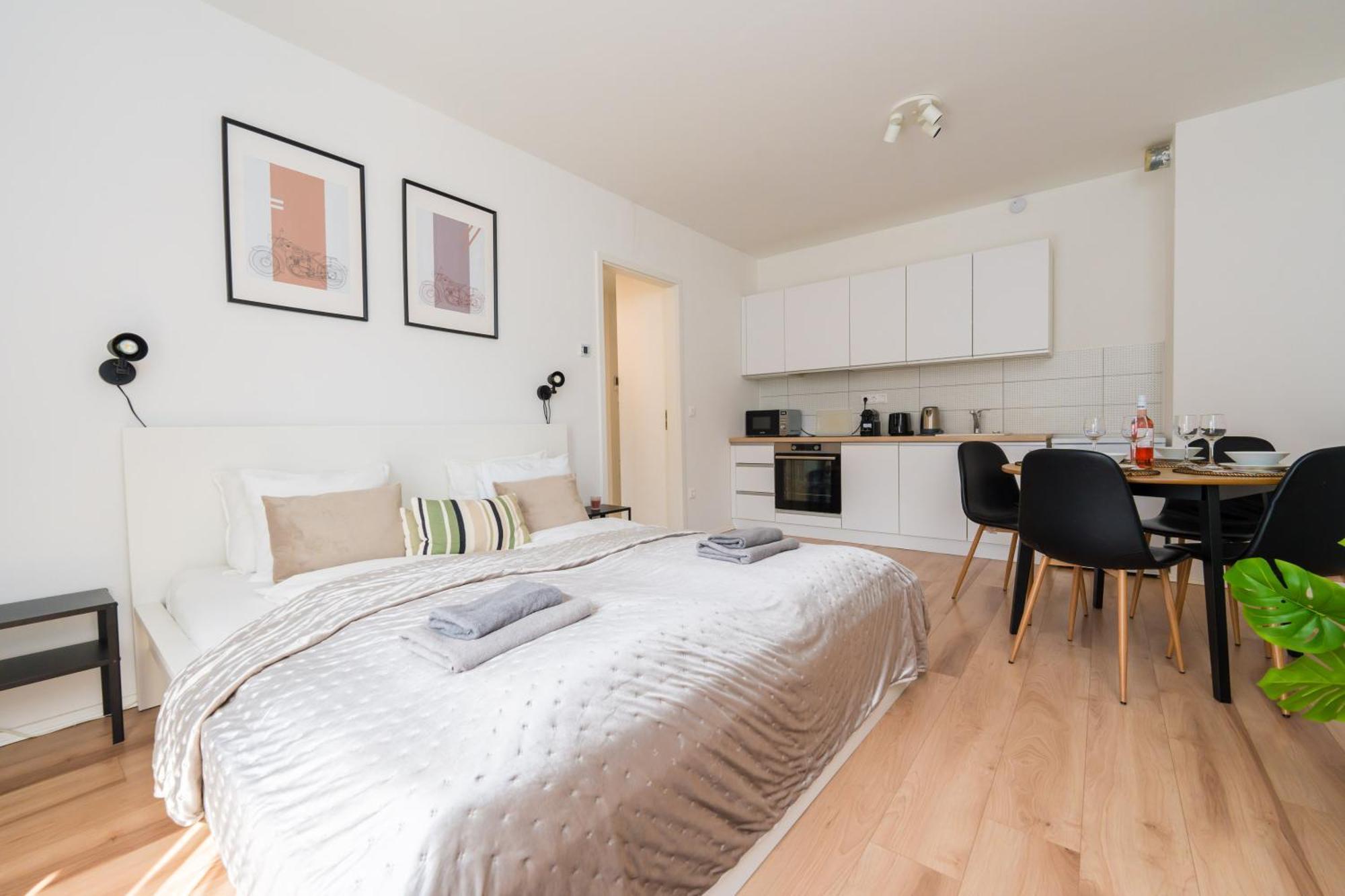 Brand New Modern Apartment-2 Rooms-Balcony-Garage Budapest Extérieur photo